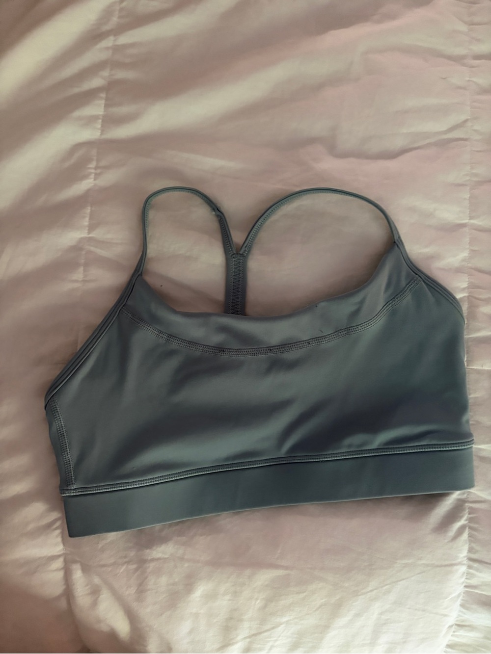 blue bucked up sports bra